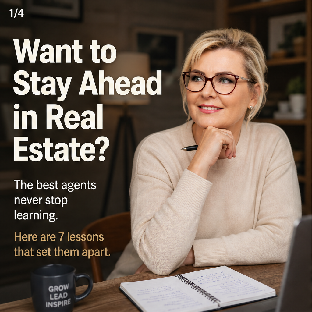 7 Lessons Every Real Estate Agent Needs To Be A Lifelong Learner